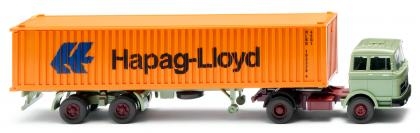 Wiking 052305 - H0 - Mercedes-Benz Container-Sattelzug Hapag-Lloyd
